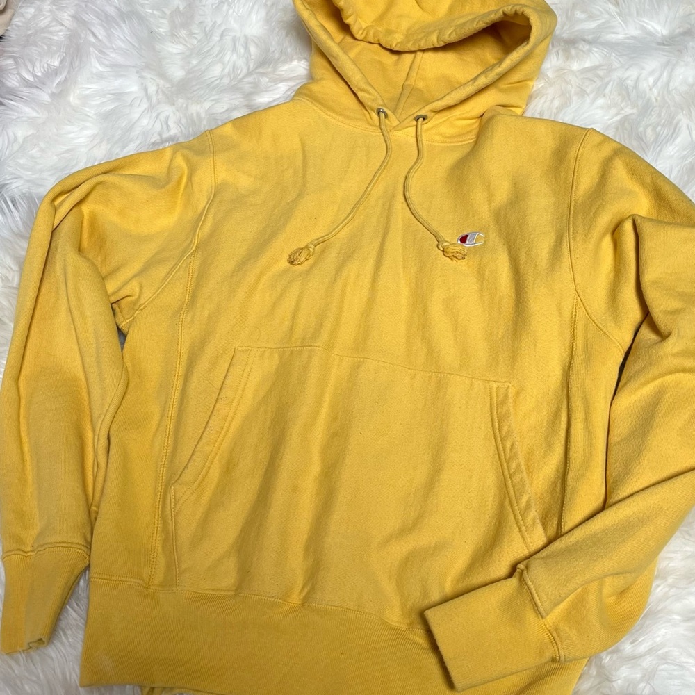 Small Yellow Champion Sweatshirt